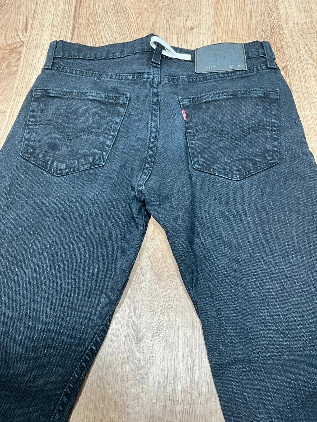 Jean Levi’s 511 Slim W29 L30 Vintage 99% Coton Noir  Lvh 257 – photo 8